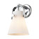 Downtown Urban One Light Wall Sconce in Polished Chrome (405|423-1W-PC-G411-6WH)