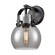 Downtown Urban One Light Wall Sconce in Matte Black (405|423-1W-BK-G410-6SM)