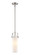 Downtown Urban One Light Pendant in Satin Nickel (405|423-1S-SN-G423-12WH)