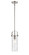 Downtown Urban One Light Pendant in Satin Nickel (405|423-1S-SN-G423-12DE)