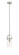 Downtown Urban One Light Pendant in Polished Nickel (405|423-1S-PN-G423-7SM)