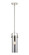Downtown Urban LED Pendant in Polished Nickel (405|423-1S-PN-G423-12SM)