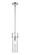 Downtown Urban One Light Pendant in Polished Chrome (405|423-1S-PC-G423-12SDY)