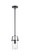 Downtown Urban LED Pendant in Matte Black (405|423-1S-BK-G423-7SDY)