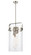 Downtown Urban LED Pendant in Brushed Satin Nickel (405|413-4S-SN-12CL-LED) Downtown Urban LED Pendant in Brushed Satin Nickel (405|413-4S-SN-12CL-LED)