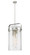 Downtown Urban Four Light Pendant in Satin Nickel (405|413-4SL-SN-G413-4S-12SDY)