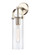 Downtown Urban One Light Wall Sconce in Brushed Satin Nickel (405|413-1W-SN-4CL)