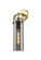 Downtown Urban One Light Wall Sconce in Brushed Brass (405|413-1W-BB-G413-1W-4SM)