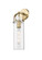 Downtown Urban One Light Wall Sconce in Brushed Brass (405|413-1W-BB-G413-1W-4SDY)