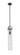 Downtown Urban One Light Pendant in Matte Black (405|413-1SS-BK-G413-1S-4SDY)