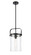 Downtown Urban LED Mini Pendant in Matte Black (405|413-1S-BK-8CL-LED)