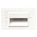 Led100 LED Step and Wall Light in White on Aluminum (34|WL-LED100TR-27-WT)