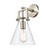 Downtown Urban One Light Wall Sconce in Brushed Satin Nickel (405|411-1W-SN-8CL)