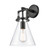 Downtown Urban LED Wall Sconce in Matte Black (405|411-1W-BK-8CL-LED)