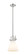 Downtown Urban One Light Pendant in Polished Nickel (405|411-1SS-PN-G411-8WH)