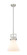 Downtown Urban One Light Mini Pendant in Matte Black (405|411-1SM-BK-G411-10CL)