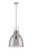 Downtown Urban One Light Pendant in Satin Nickel (405|411-1SL-SN-G412-14SM)