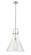 Downtown Urban One Light Pendant in Satin Nickel (405|411-1SL-SN-G411-16CL)