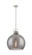 Downtown Urban One Light Pendant in Satin Nickel (405|411-1SL-SN-G410-18CL)