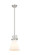 Downtown Urban LED Mini Pendant in Matte Black (405|411-1S-BK-8CL-LED)
