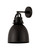 Downtown Urban One Light Wall Sconce in Matte Black (405|410-1W-BK-M412-8BK) Downtown Urban One Light Wall Sconce in Matte Black (405|410-1W-BK-M412-8BK)