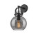 Downtown Urban One Light Wall Sconce in Matte Black (405|410-1W-BK-G410-8SM)