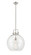 Downtown Urban One Light Pendant in Brushed Satin Nickel (405|410-1S-SN-16CL)