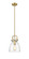 Downtown Urban One Light Mini Pendant in Brushed Brass (405|410-1SS-BB-G412-8SDY)