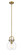 Downtown Urban One Light Mini Pendant in Brushed Brass (405|410-1SS-BB-G410-8CL)