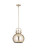 Downtown Urban One Light Mini Pendant in Satin Nickel (405|410-1SM-SN-M410-10SN)