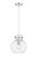 Downtown Urban One Light Mini Pendant in Polished Nickel (405|410-1PM-PN-G410-10CL)