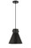 Downtown Urban One Light Pendant in Matte Black (405|410-1PM-BK-M411-10BK)