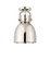 Downtown Urban One Light Semi-Flush Mount in Polished Nickel (405|410-1F-PN-M412-8PN)