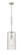 Downtown Urban One Light Mini Pendant in Brushed Satin Nickel (405|380-1S-SN-G380-8CL)