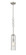 Downtown Urban LED Mini Pendant in Brushed Satin Nickel (405|380-1S-SN-G380-4CL-LED)