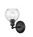 Concord LED Wall Sconce in Matte Black (405|341-1W-BK-G124-6-LED)