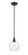 Ballston One Light Mini Pendant in Matte Black (405|341-1S-BK-G122-8)