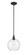 Ballston One Light Mini Pendant in Matte Black (405|341-1S-BK-G122-10)