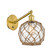 Ballston LED Wall Sconce in Satin Gold (405|317-1W-SG-G122-8RB-LED)
