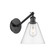 Ballston One Light Wall Sconce in Matte Black (405|317-1W-BK-GBC-82)