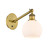 Ballston LED Wall Sconce in Brushed Brass (405|317-1W-BB-G121-6-LED)