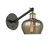 Ballston One Light Wall Sconce in Black Antique Brass (405|317-1W-BAB-G96)