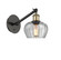 Ballston One Light Wall Sconce in Black Antique Brass (405|317-1W-BAB-G92)