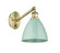 Ballston One Light Wall Sconce in Antique Brass (405|317-1W-AB-MBD-75-SF)