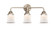 Nouveau 2 LED Bath Vanity in Brushed Satin Nickel (405|288-3W-SN-G181S-LED)
