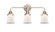 Nouveau 2 LED Bath Vanity in Polished Nickel (405|288-3W-PN-G181S-LED)