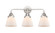 Nouveau 2 LED Bath Vanity in Polished Chrome (405|288-3W-PC-G61-LED)