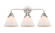 Nouveau 2 Three Light Bath Vanity in Polished Chrome (405|288-3W-PC-G41)