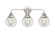 Nouveau 2 LED Bath Vanity in Polished Chrome (405|288-3W-PC-G202-6-LED)