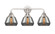 Nouveau 2 Three Light Bath Vanity in Polished Chrome (405|288-3W-PC-G173)